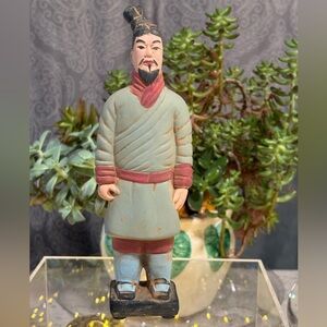 Antique Chinese Terracotta
Warrier Statue 8.5"